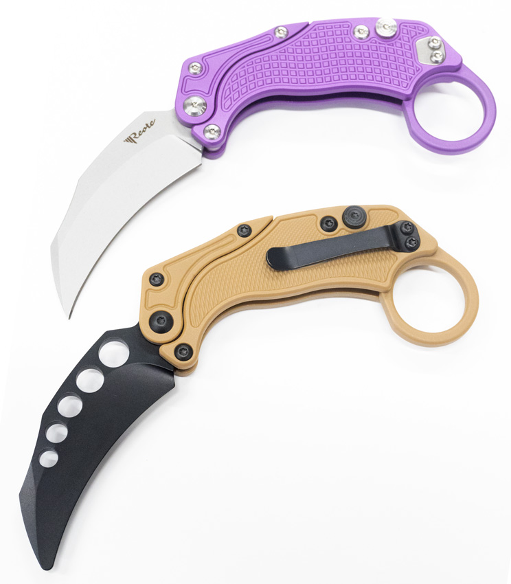 Reate EXO-Kグラビテカランビットナイフ(練習用ナイフ付)・ナイフ