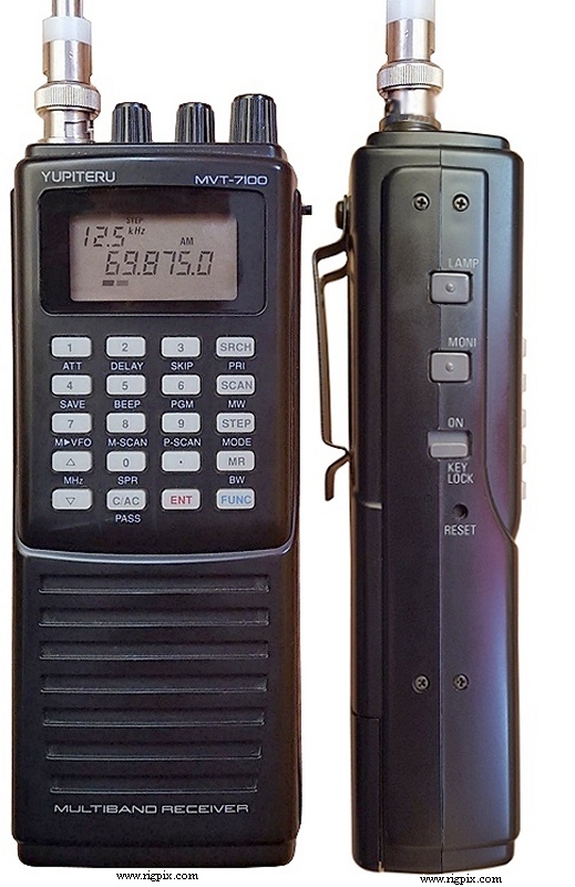 RigPix Database - Yupiteru - MVT-7100
