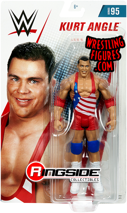 Kurt Angle- WWE Series 95 WWE Toy Wrestling Action Figure by Mattel!