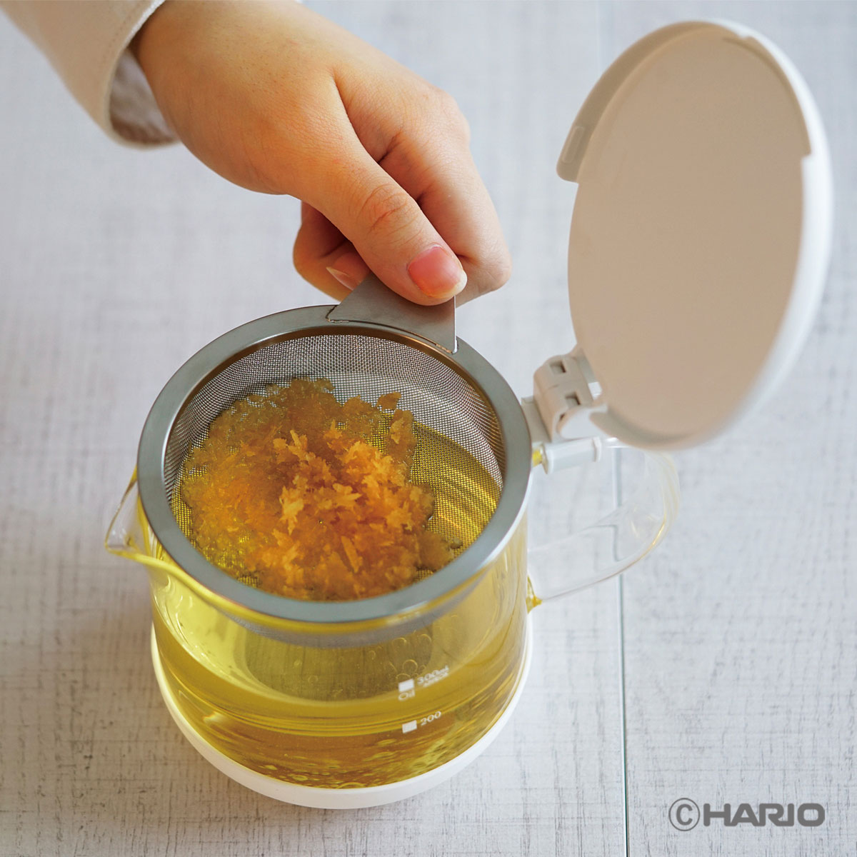 ハリオ（HARIO） ガラスのコンパクトオイルポット【製造元出荷