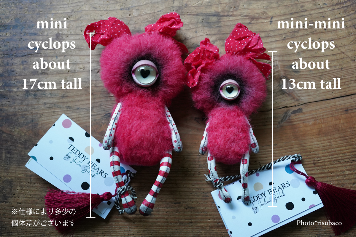 mini&mini-mini cyclops販売のご案内 | risubaco
