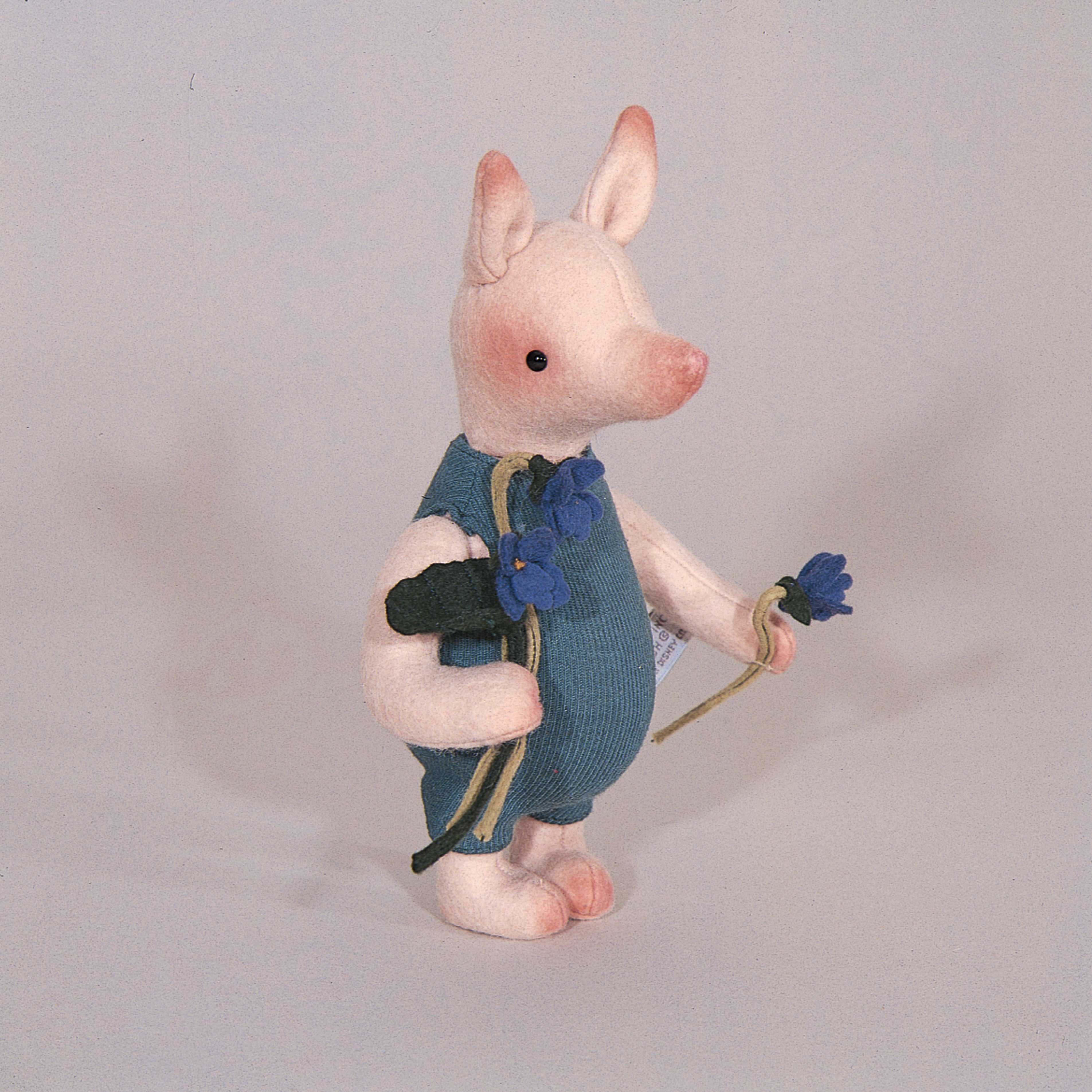 Piglet With Violets - R. John Wright