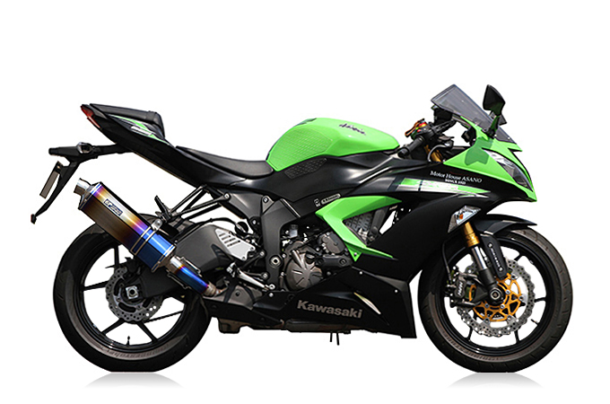 ZX-6R（'13〜'16） GPスペック スリップオン マフラー | アールズ