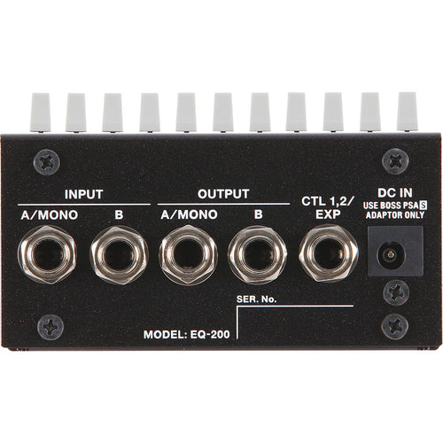 Boss EQ-200 Graphic Equalizer Effects Pedal