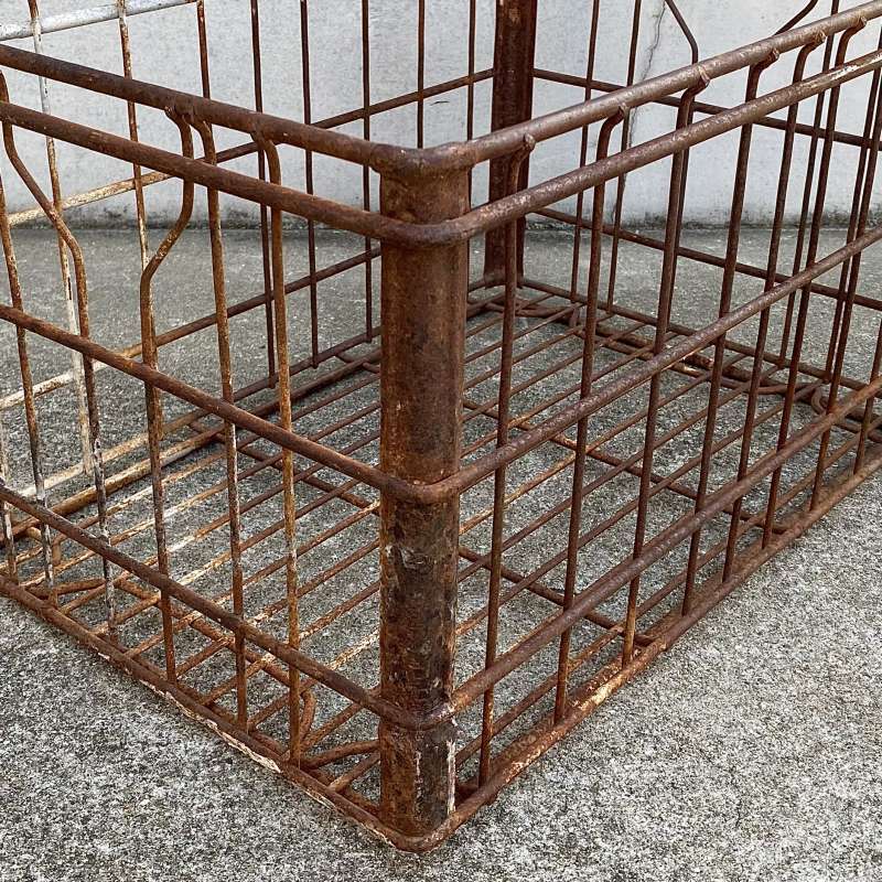 VINTAGE ANTIQUE WIRE BASKET ヴィンテージ アンティーク ワイヤー