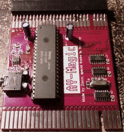 Sinclair ZX Spectrum Home Computer - AY Sound Interface.