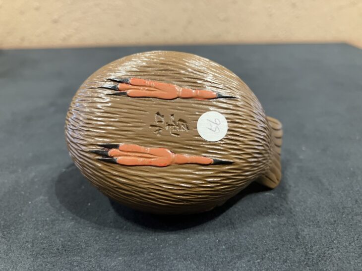 篠原 如雪 作『脹雀 香合』 ｜骨董品買取 緑和堂