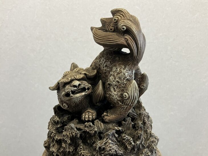 畑瀬武右衛門 『鍋島焼香炉』 ｜骨董品買取 緑和堂