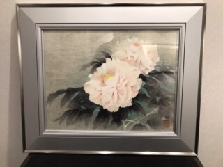 黒光 茂明 作『牡丹』 ｜骨董品買取 緑和堂