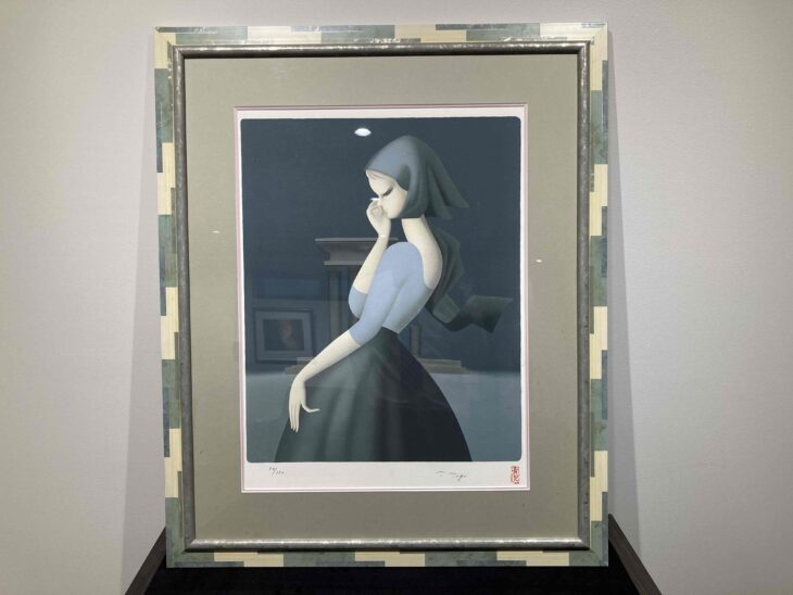 東郷 青児 作『望郷』 リトグラフ 買取価格相場｜骨董品買取 緑和堂