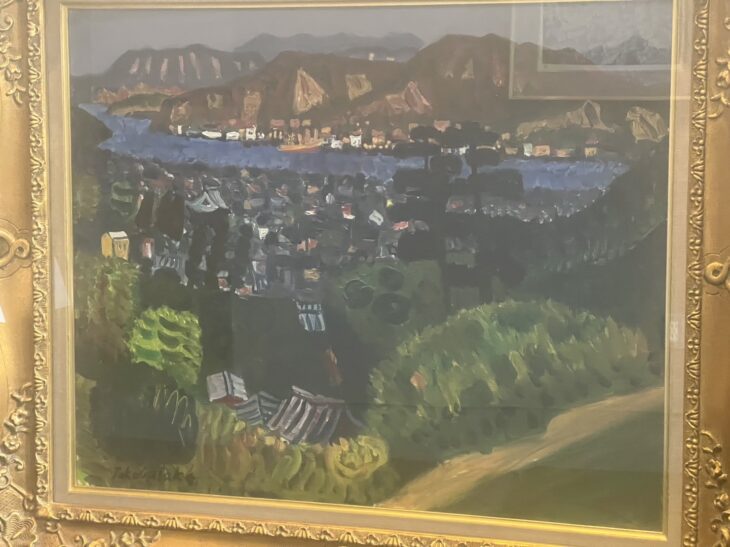 高畠達四郎 『風景』 買取価格相場｜骨董品買取 緑和堂
