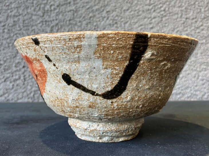 河井寛次郎 『三色碗』 ｜骨董品買取 緑和堂