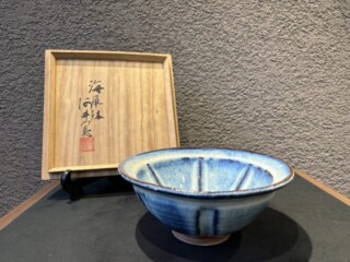 三浦竹軒 『倣宋窯青磁 花瓶』 買取価格相場｜骨董品買取 緑和堂