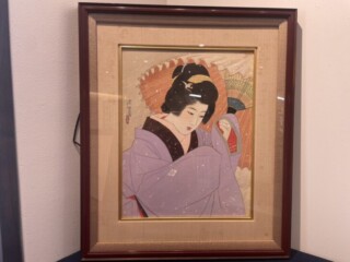 山崎忠明 作 『薬師寺の塔』 ｜骨董品買取 緑和堂