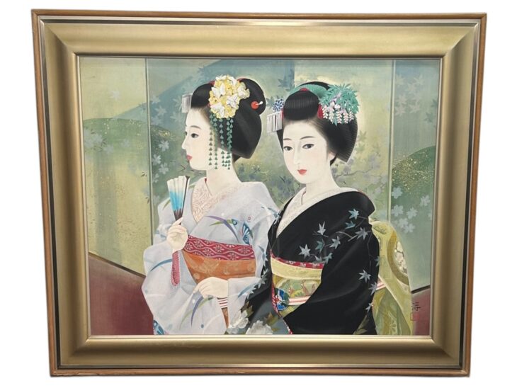 中尾 淳 『舞妓』 ｜骨董品買取 緑和堂
