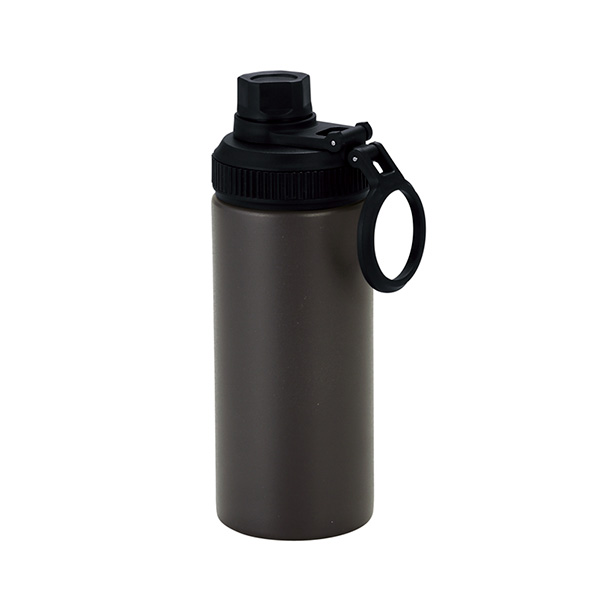 ウェルフ・直飲み真空ステンレスボトル（450ml）（ブラック） | 販促品