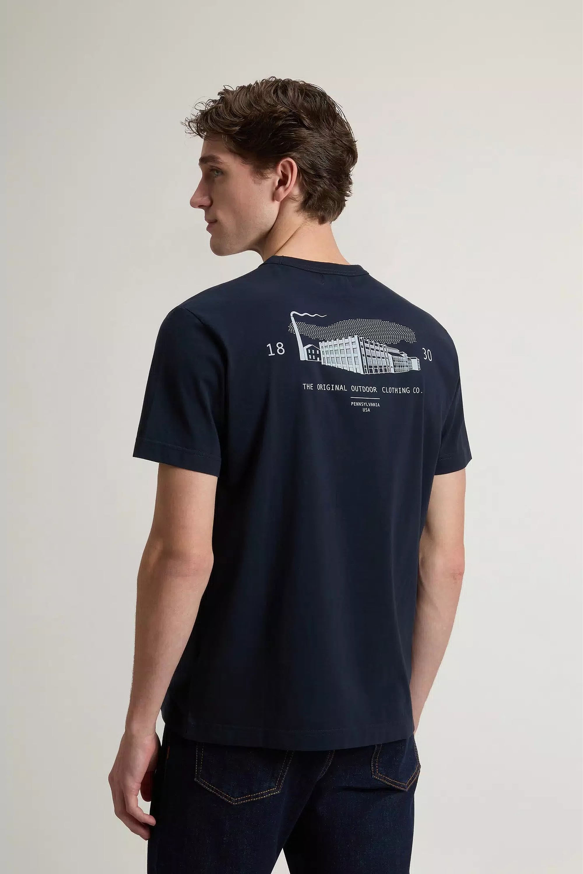 コットン ロゴ ポケット ティーシャツ｜WOOLRICH（ウールリッチ）公式
