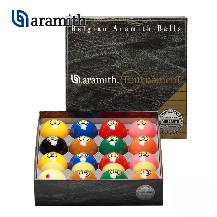 Aramith Pro TV Tournament Pool Ball Set | Burn-Resistant, Long