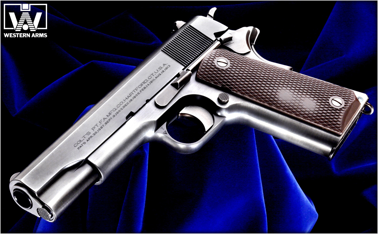 スティーブ・マックイーンファン必携の1丁「WA【コルト】M1911