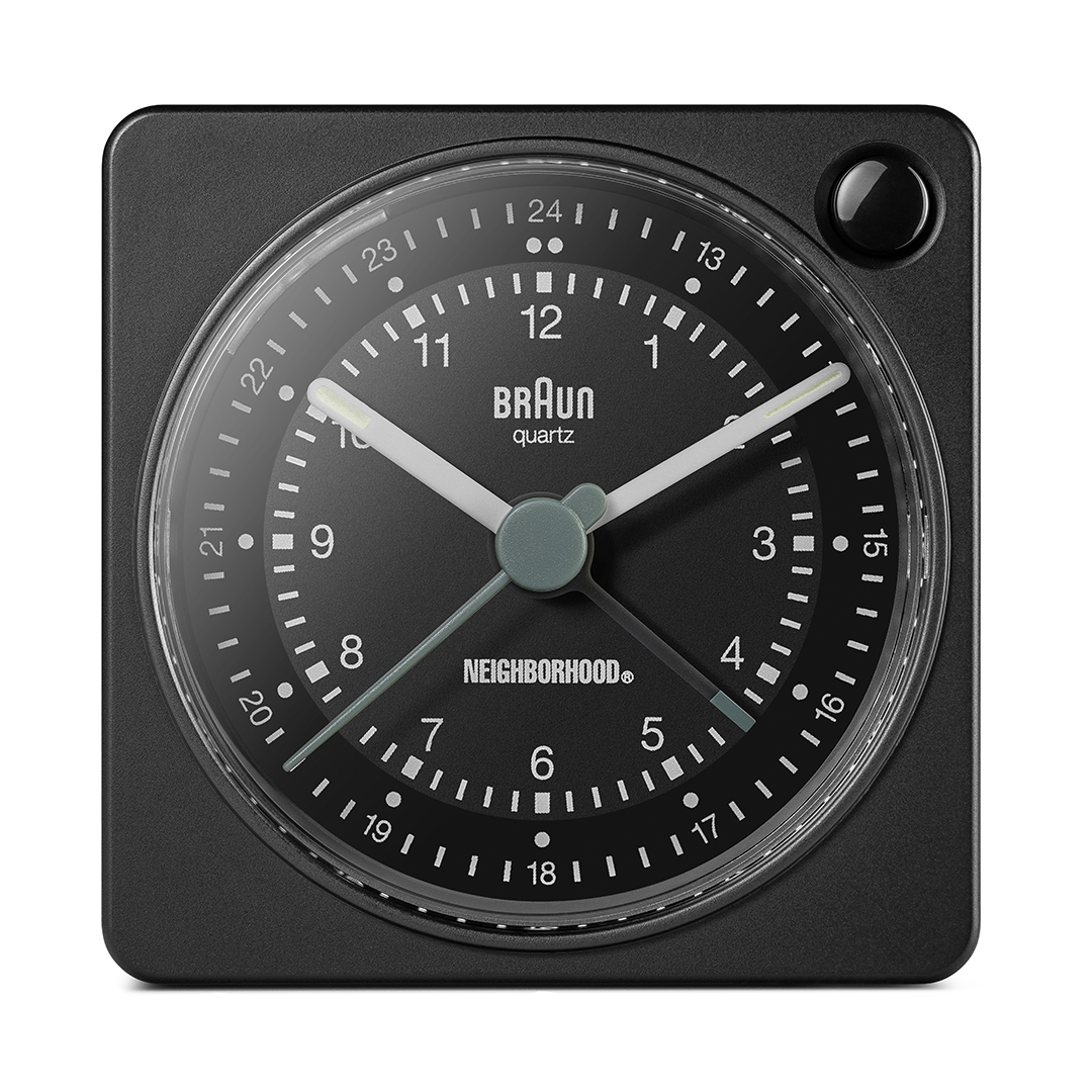 Braun And Neighborhood Co-sign Classic Eighties Alarm Clocks