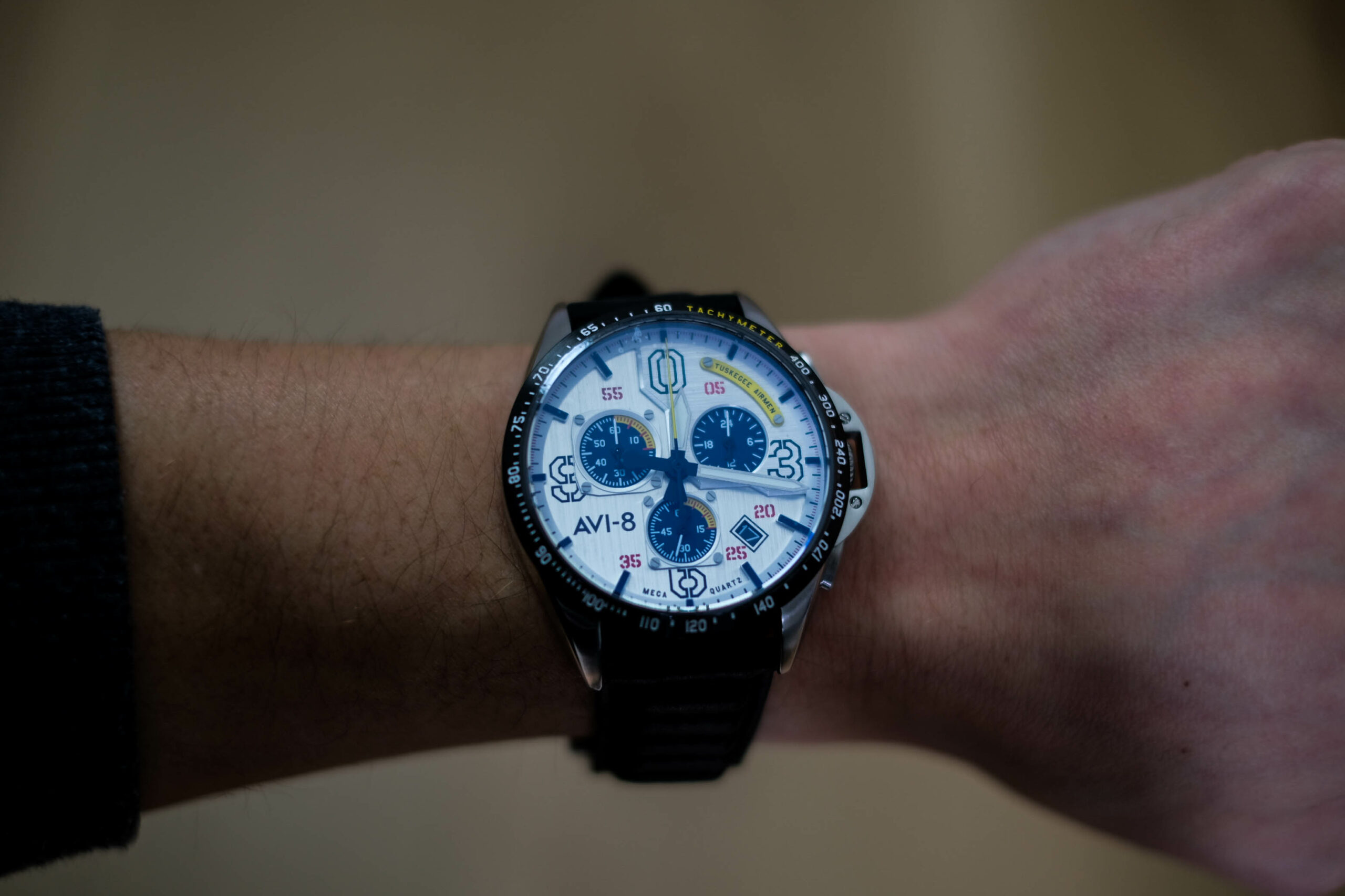 AVI-8 P-51 Mustang Tuskegee Airmen Chronograph Limited Edition
