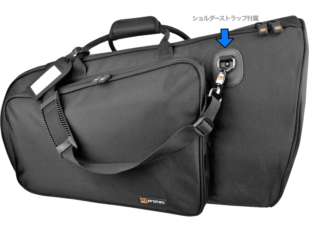 PROTEC プロテック C242 ユーフォニアム ケース ブラック ギグバッグ