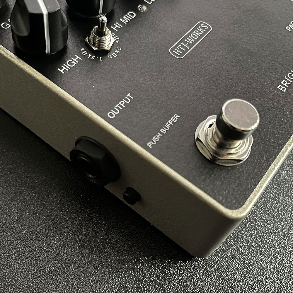 HTJ-WORKS BRIGHT HORSE BDX Bass Deluxe Preamp エフェクター