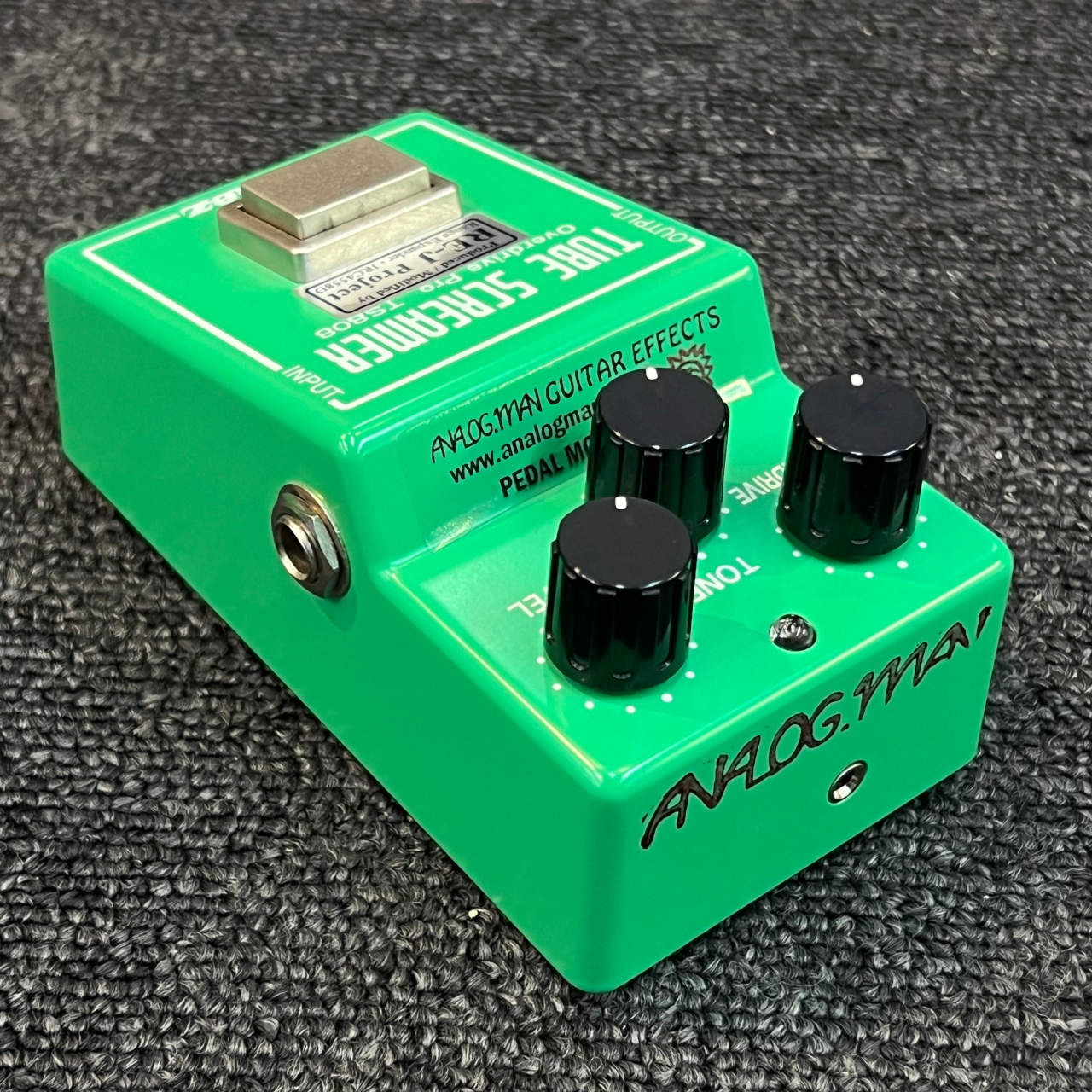 【Analog.Man】TS-808 mod tube screamer TS-808 Analogman TV mod | かーとのブログ