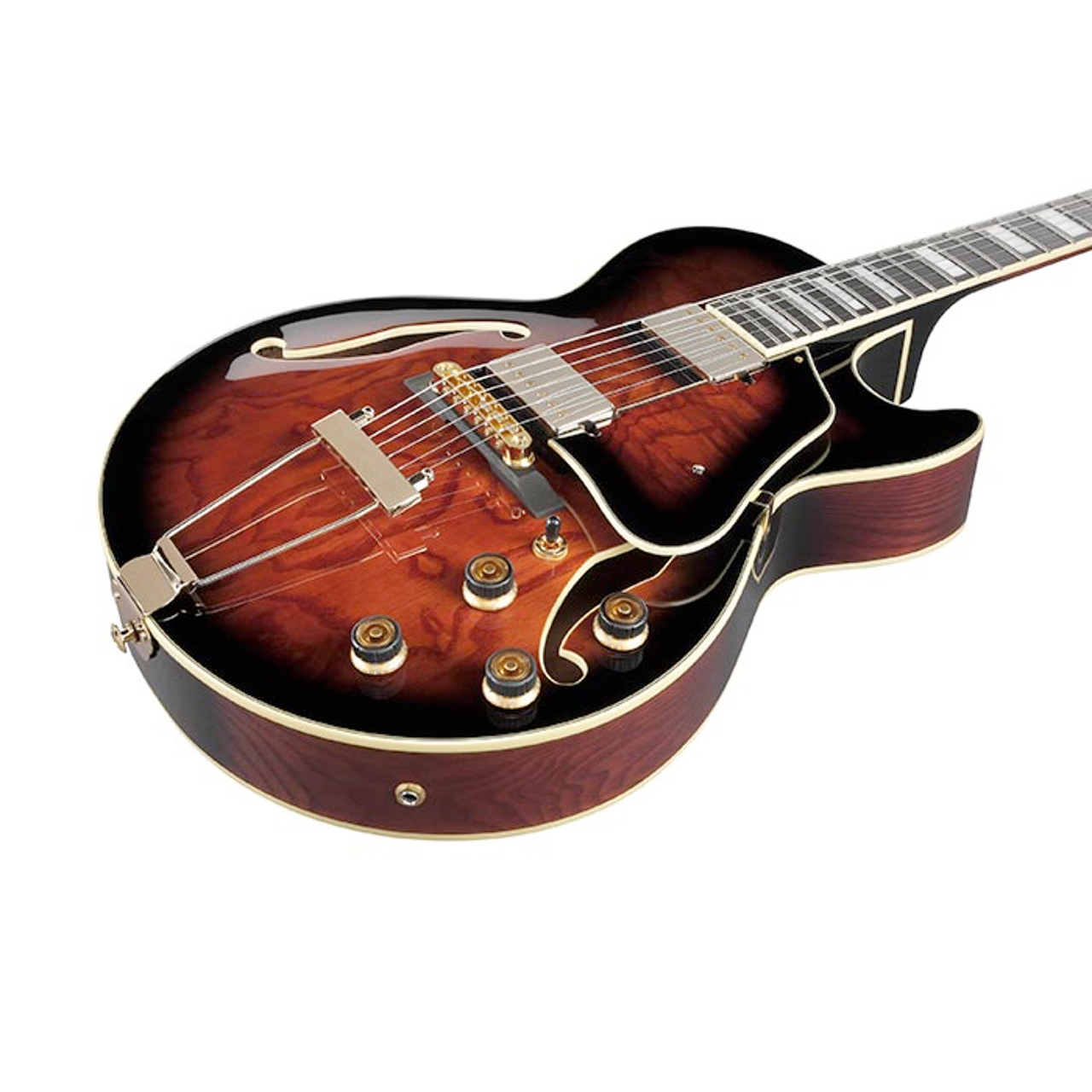 Ibanez アイバニーズ AG95QA DBS フルアコ エレキギター Dark Brown