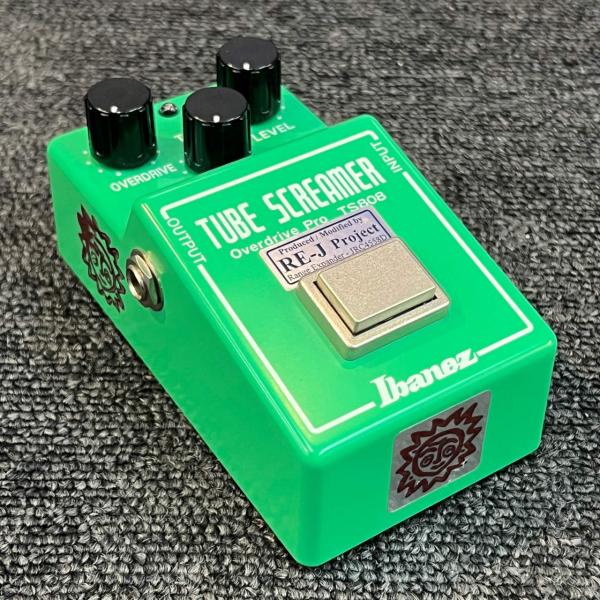 ギター Ibanez TS9 RE-J 808 Silver MOD aNaLoG.MaN Ibanez TS9 Tube Screamer (SILVER MOD) - Pedal of the Day