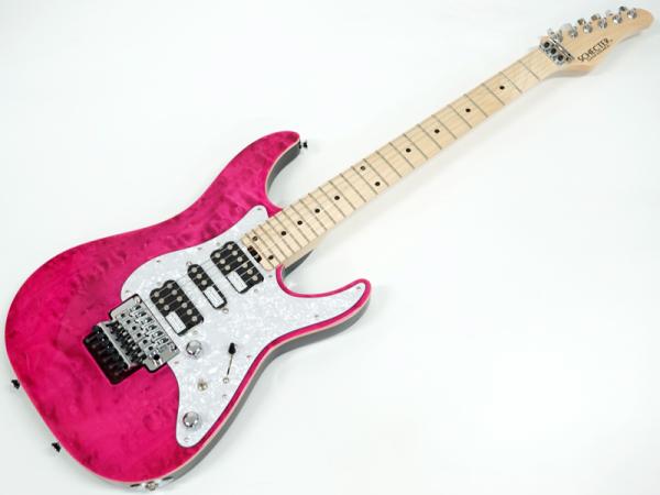 SCHECTER シェクター SD-2-24-AL / PINK / Maple Fingerboard