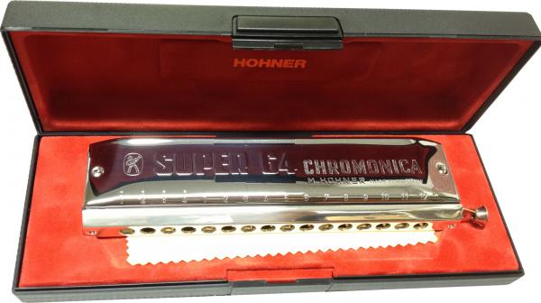HOHNER ホーナー Super 64 7582/64 スーパー64 クロマチックハーモニカ