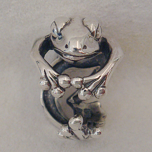 蛙リング-カエルリング かえるシリーズ silver925 福岡オリジナル