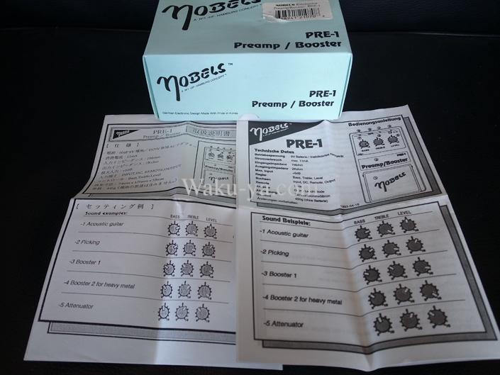 Nobels PRE-1 ノーベルズ Preamp / Booster maxresdefault.jpg