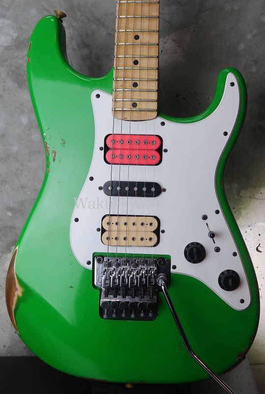 Charvel Custom Shop Green Meanie / Steve Vai / Heavy Relic - 和