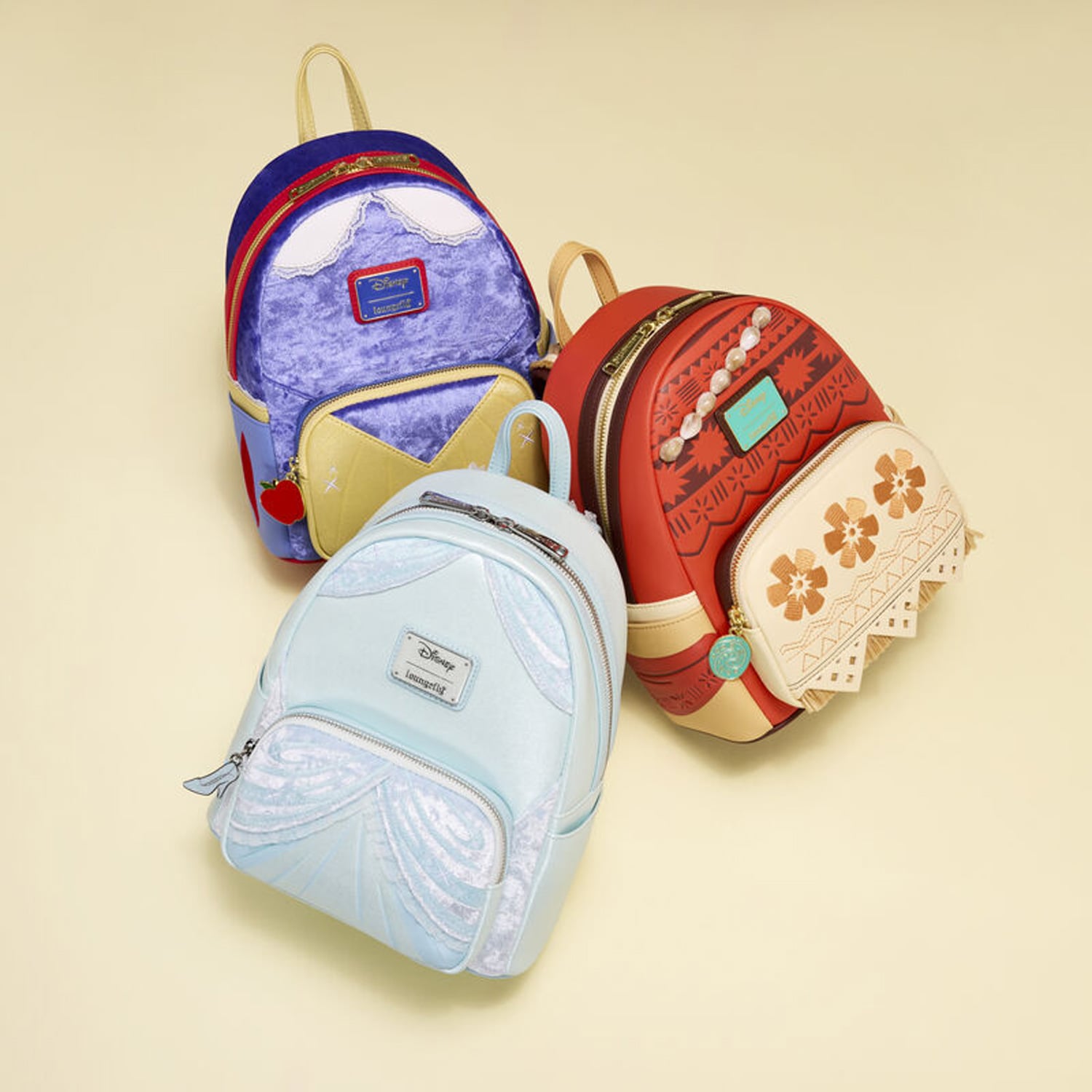 New Loungefly x Disney Princess Mini Backpack & Crossbody