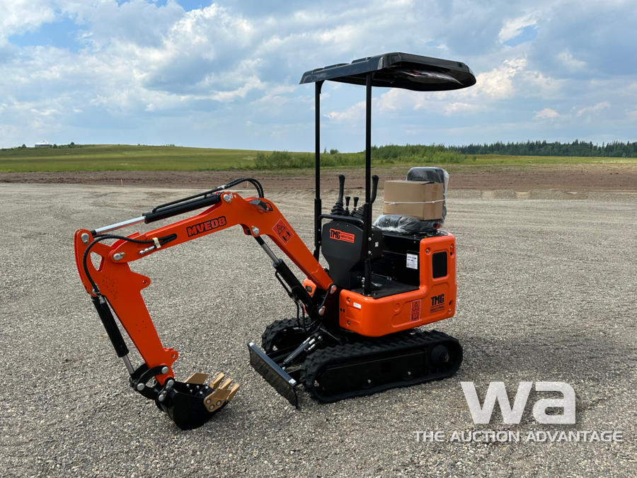 TMG MVE08 MINI COMPACT EXCAVATOR