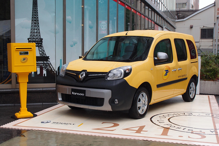 フランスの郵便車と同色のルノー・カングー発売 【ニュース】 - webCG