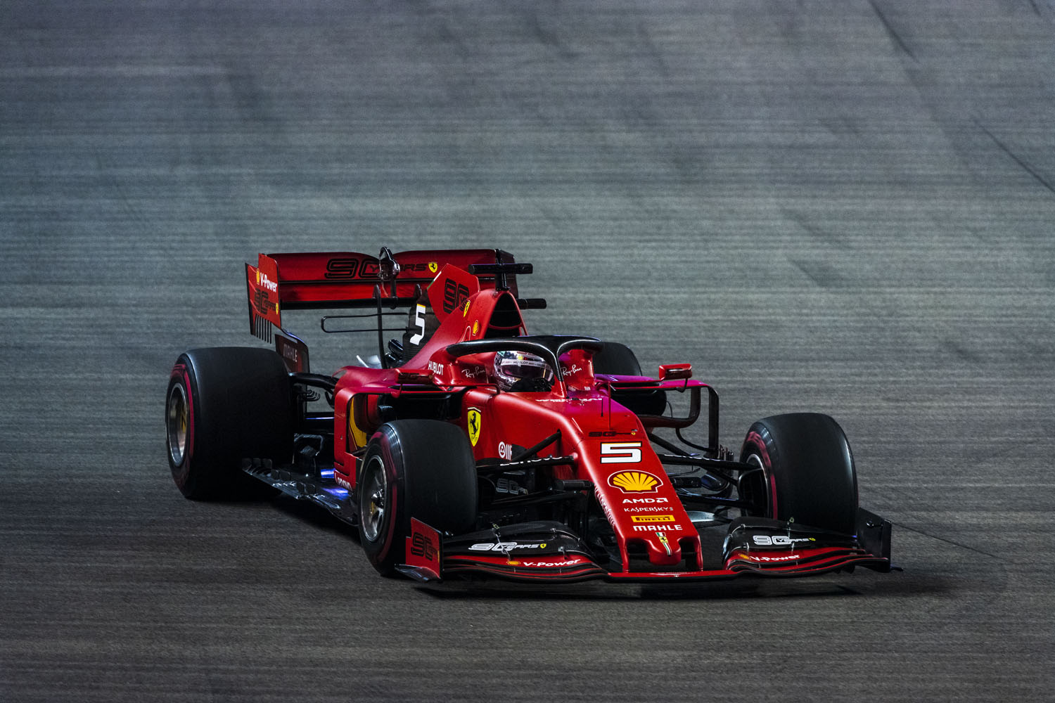 F1 2019 速報】第15戦シンガポールGPでベッテルが起死回生の今季初V