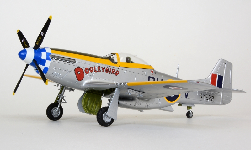 ムスタングMk.Ⅳ/P-51K (エアフィックス1/48)＞ 飛行機プラモデル製作