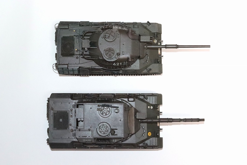 西ドイツのレオパルト戦車（タミヤ 1/35）＞ 特集 ドイツ戦車＞2025年4月号