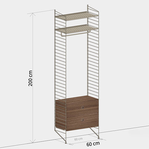 String System Shelf シェルフ / String Furniture