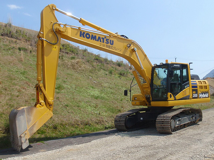 バックホー HB205-2 KOMATSU｜株式会社 WIND-SMILE