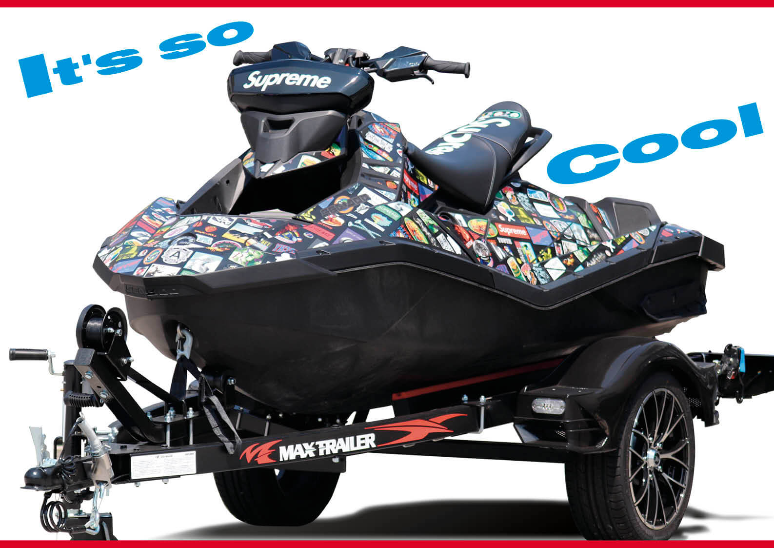 スケーターブランドのSupreme（シュプリーム）と Sea-Doo（シードゥ