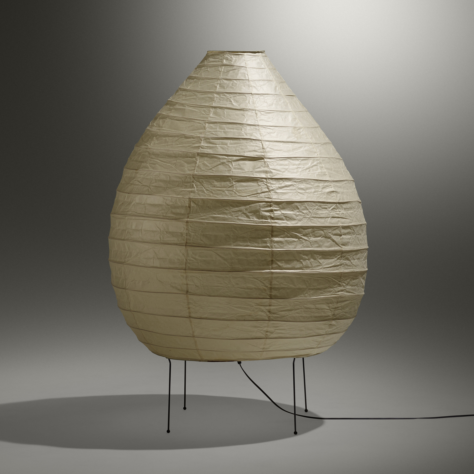 134: ISAMU NOGUCHI, Akari light sculpture, model 23N < Taking