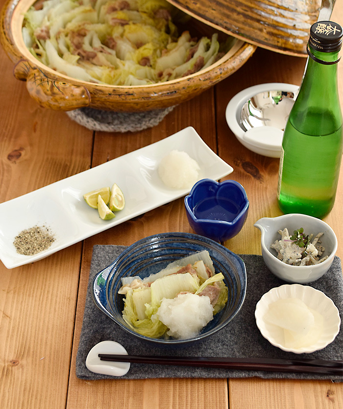 おしゃれなとんすい5柄をセットにした5個セット。鍋料理の必須アイテム