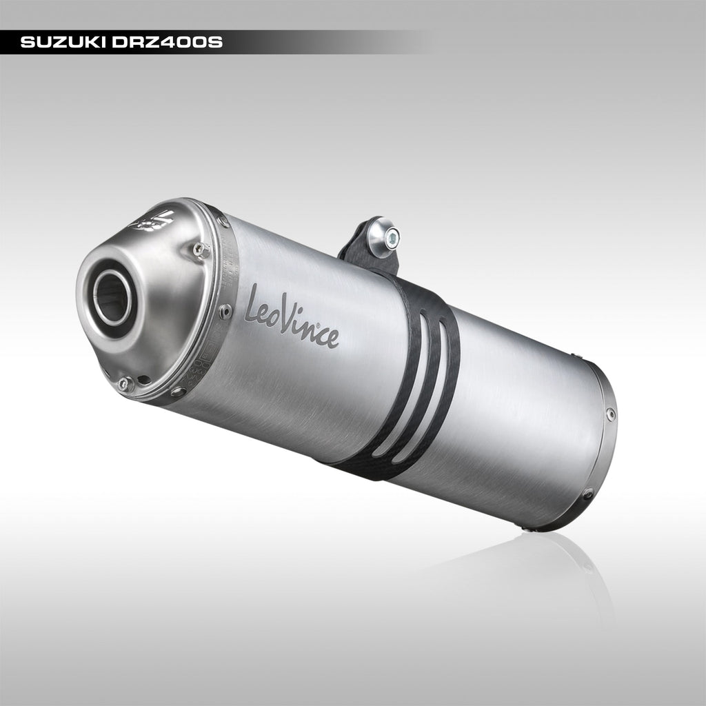 LeoVince - LV-X Slip-On Exhaust - Suzuki DR-Z400S & DR-Z400SM