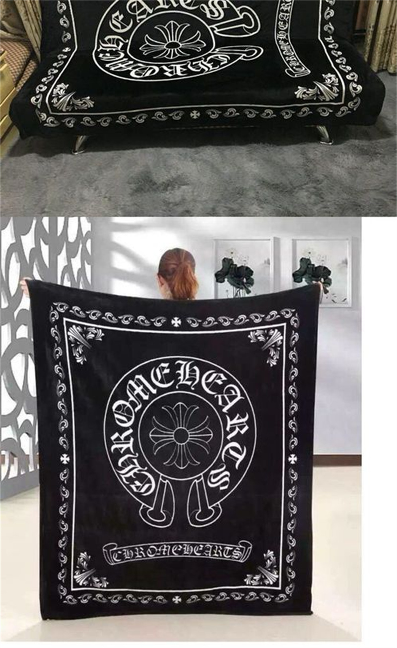 クロムハーツ 毛布 掛けブランケット Chrome Hearts タオルケット