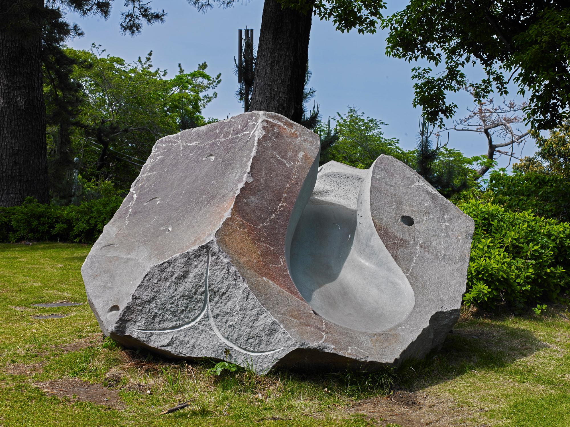 真鶴町石の彫刻祭の作品／真鶴町
