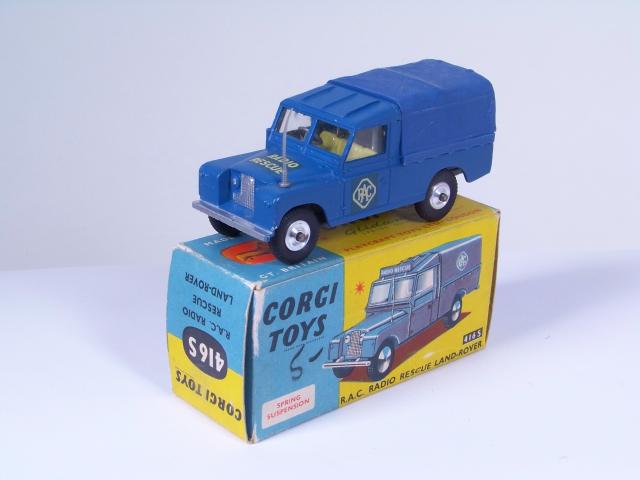 Corgi 416s, Land Rover RAC - Free Price Guide & Review